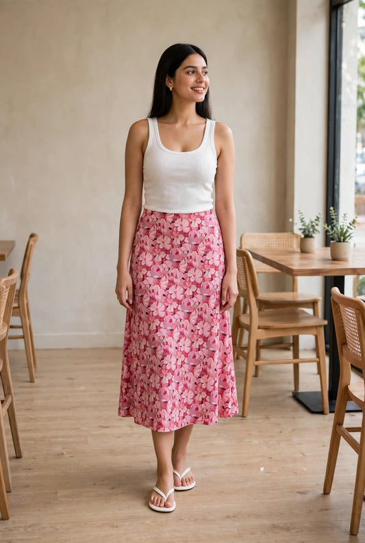 HIBISCUS SKIRT