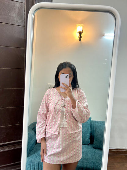 Long Sleeve Rose Top