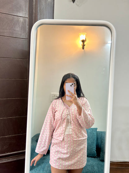 Long Sleeve Rose Top